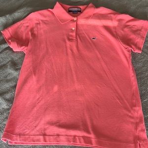 Mens Pink Vineyard Vines polo.